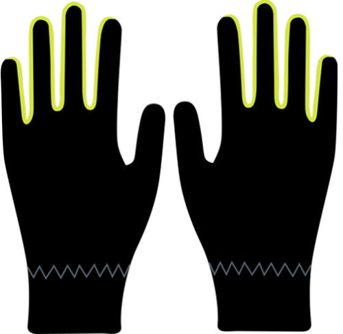 Gants polyester induction polaire